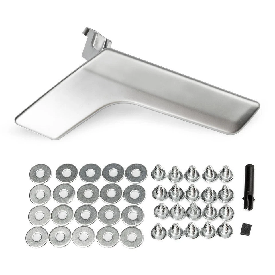 Kit de reparación de manija de puerta interior cromada del lado del conductor para Mercedes-Benz C250 EE. UU. Foto 3 de 4