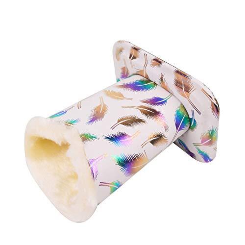 Pack Of 2 Soft Plush Lined Eyeglasses Holder Stand Protective One Size