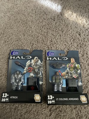 Mega Bloks Halo 2 Figure Lot