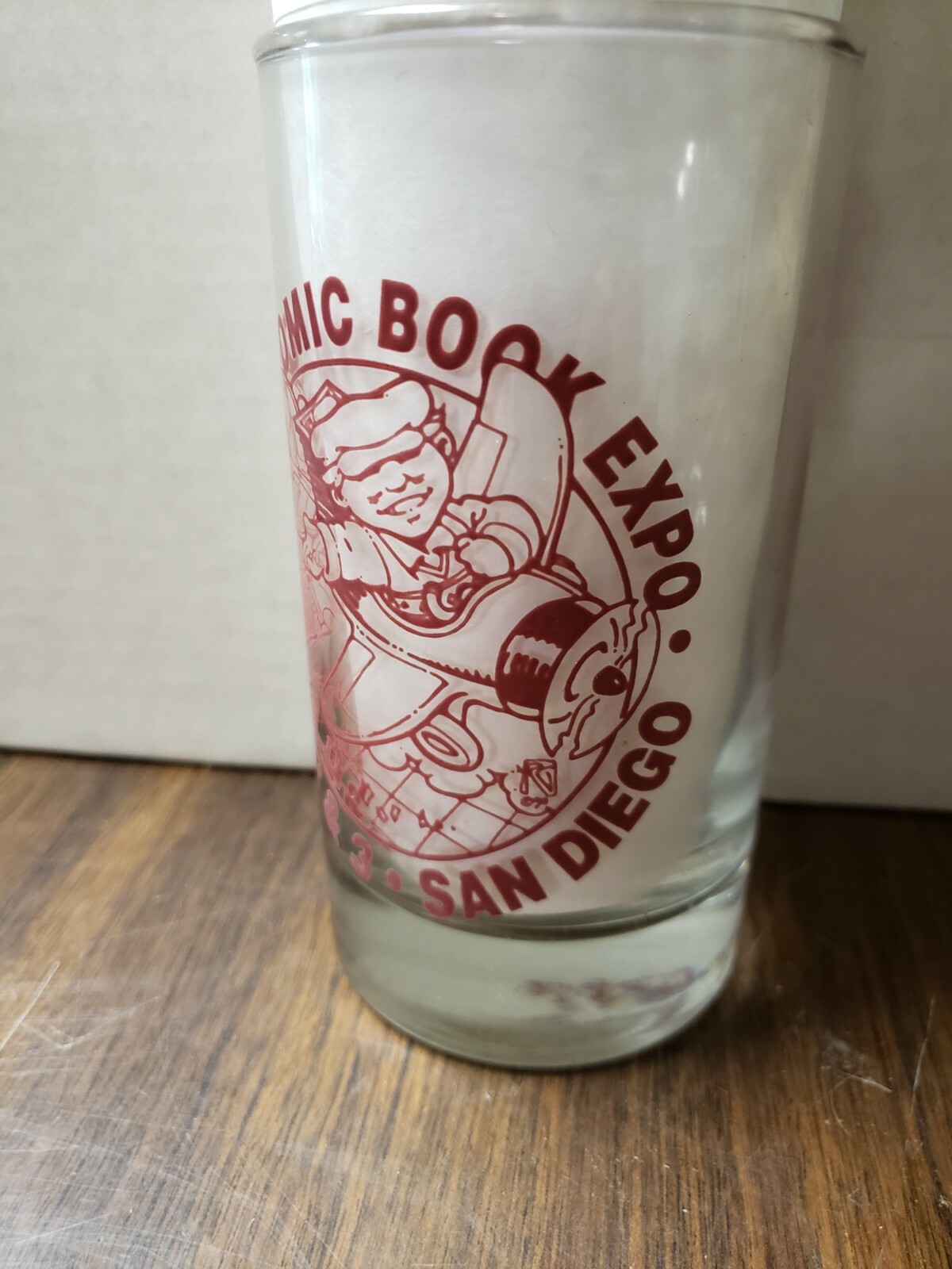 1991 DIAMOND COMIC DISTRIBUTORS BOOK EXPO SOUVENIR GLASS eBay