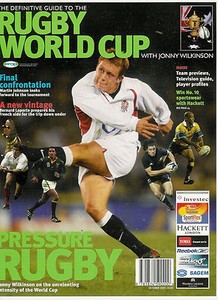 2003 The Definitive Guide To The Rugby World Cup With Jonny Wilkinson Ebay