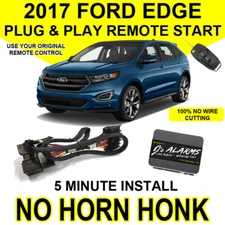 2017 Ford Edge Remote Start Plug & Play Easy Install SUV NO HORN HONK FO2N