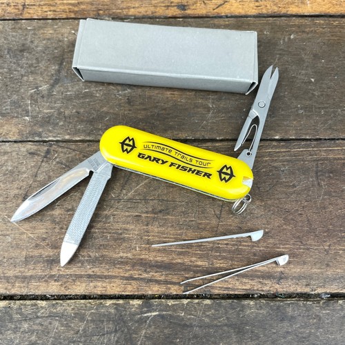 Vintage Gary Fisher Knife Bicycle Great Trails Tour 90s 00s NOS Multi Tool Bike - Picture 5 of 15