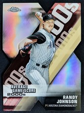 2020 Topps Chrome #DOD-9 Randy Johnson Decade of Dominance Die Cut Insert