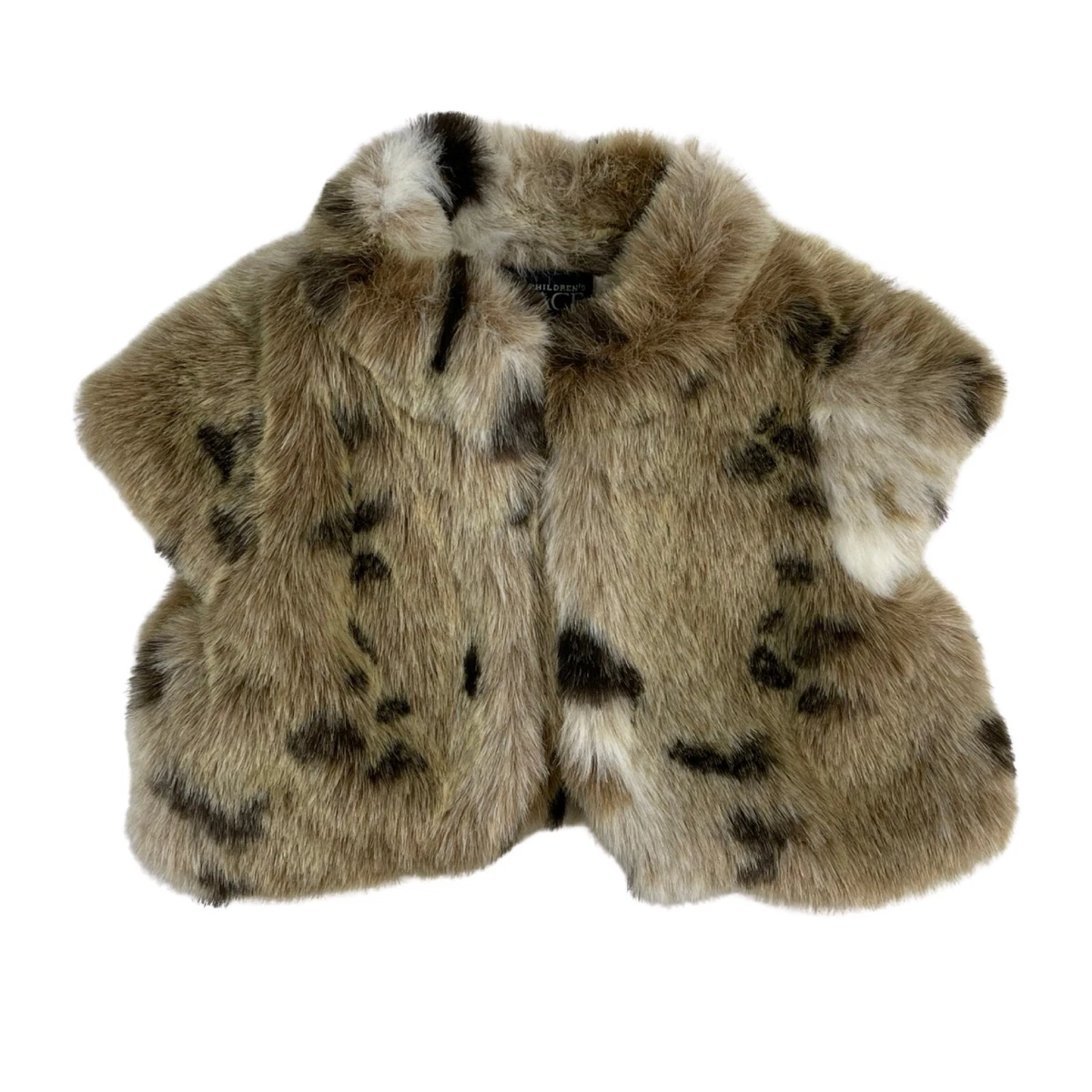 Children's place deals faux fur vest