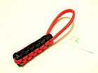 ONE (1) Paracord KEYCHAIN KEY FOB 550 USA HAND-MADE #12 knife key tool zipper — photo 2