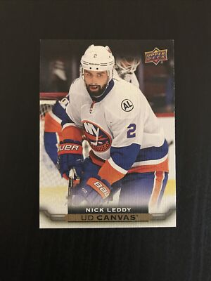 2015-16 Upper Deck UD Canvas #174 Nick Leddy New York Islanders