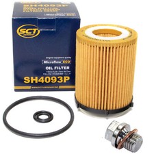 &Ouml;lfilter SH 4093 P &Ouml;lablassschraube f&uuml;r Mercedes GLK X204 C-Klasse W204 E-Klasse