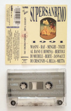 Mc Supersanremo 1991 Marco Masini Umberto Tozzi Mietta Minghi Musicassetta