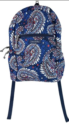 Brand NEW VERA BRADLEY BACKPACK 24414-P05 Fireworks Paisley