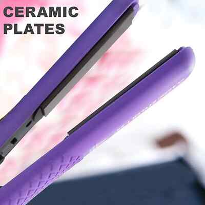 Evalentric Deep Purple Classic Styler 1.25” Amazon.com : Evalectric Classic Styler Ceramic Flat Iron  main image 3