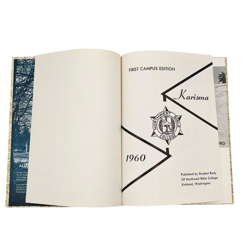 1960 Northwest Bible College Karisma Yearbook Seattle WA Washington Unsigned - Picture 11 of 13
