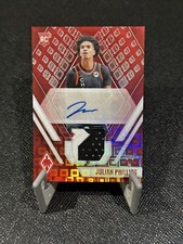 2023-24 Panini Phoenix Julian Phillips FOTL Red Pandora Rookie Patch Auto #6/11