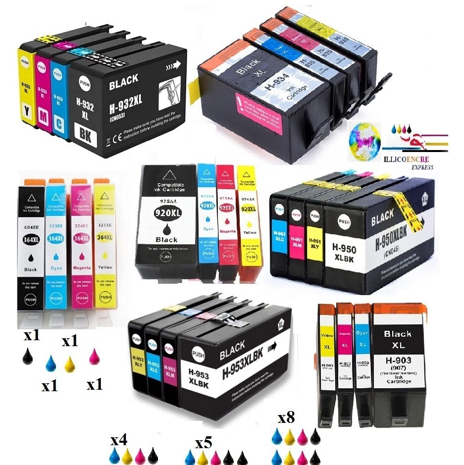 Acheter des cartouches HP 950 et 951 | Livraison rapide