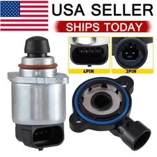 Throttle Position Sensor & Idle Air Control Valve TPS IAC For Chevy GMC Cadillac