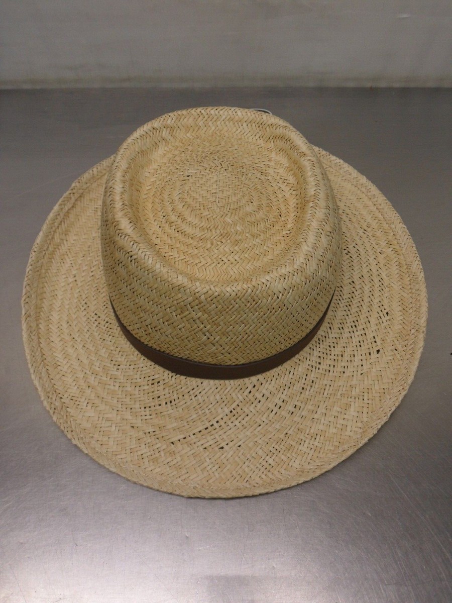 Scala Men's Palm Fiber Gambler Hat Small/Medium