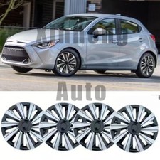 4 Hubcaps 16 Wheel Cover Hub Caps Fits R16 Steel Rim For Toyota Yaris 2000-2024 4 Hubcaps 16 Wheel Cover Hub Caps Fits R16 Steel Rim For Toyota Yaris 2000-2024