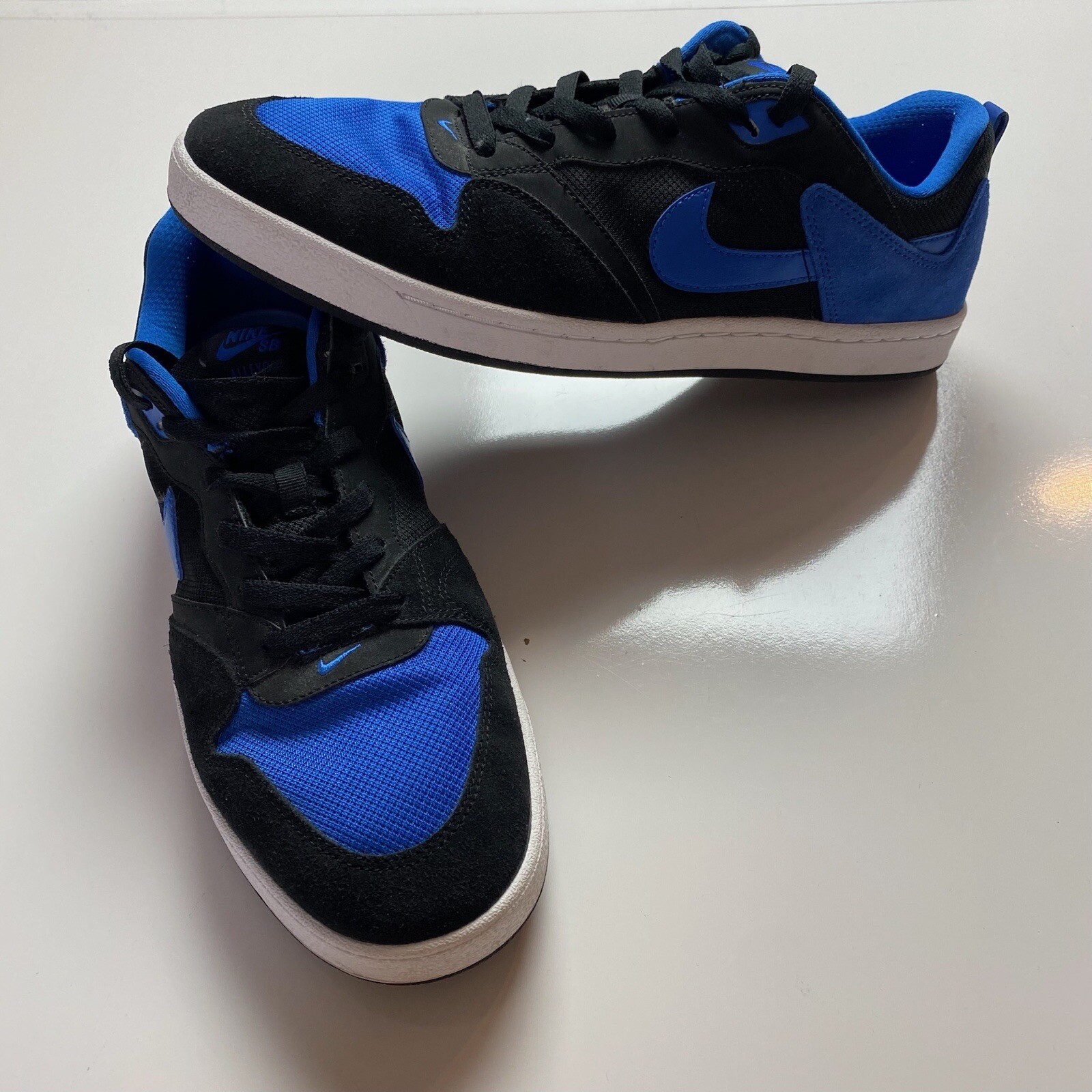 Nike SB Alleyoop Sneakers Blue/Black/White CJ0882004 Men SIZE