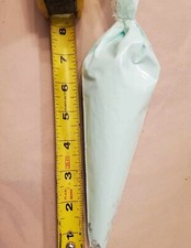 FLUFFY MINT GREEN FAKE WHIPPED CREAM ICING DIY MUG TOPPERS SWEETS CUPCAKE CRAFTS