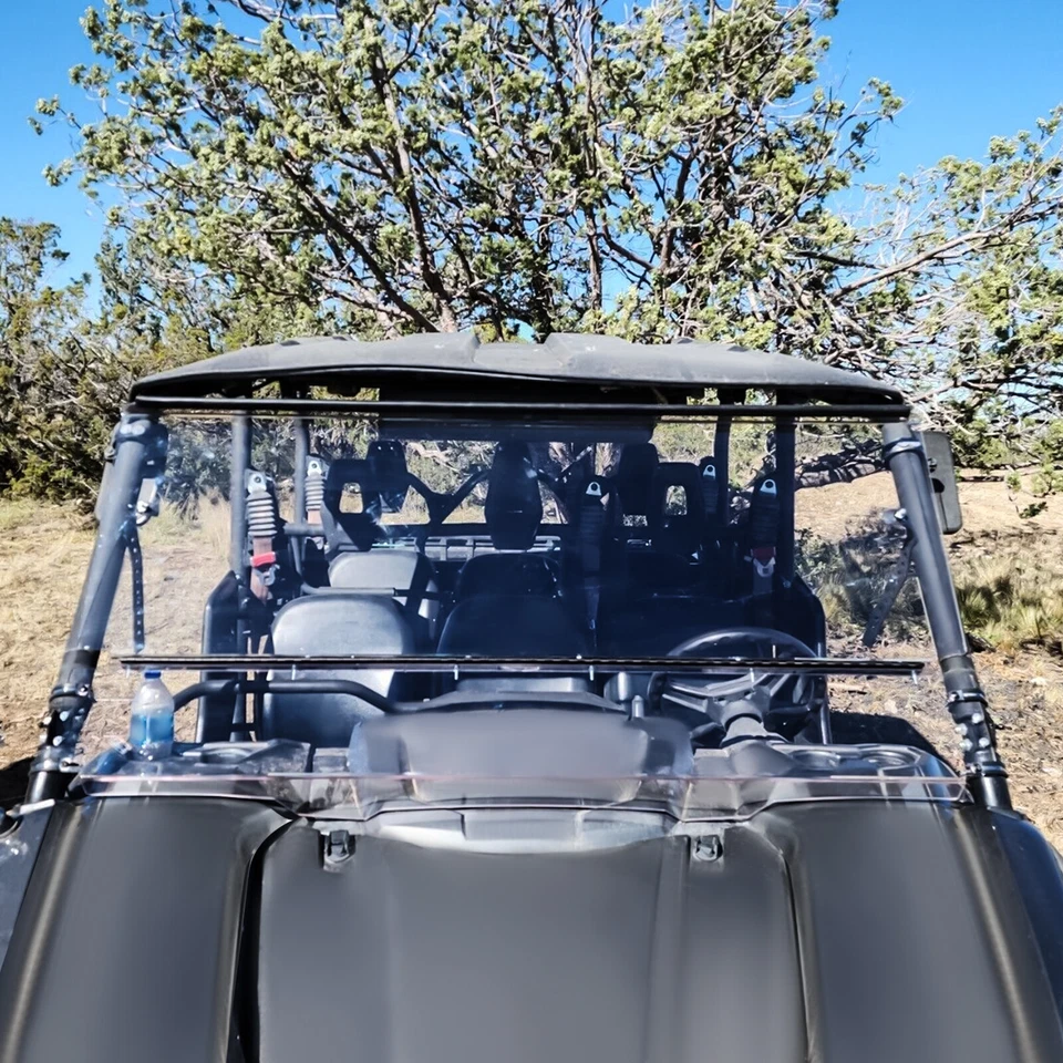 Parabrisas delantero plegable para Yamaha Viking 700 2014-2021 2015-2022 Viking VI Foto 3 de 4