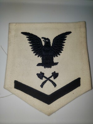 NR257 WW2 US Navy Rate White 3rd Class Carpenter's Mate IR42T | eBay