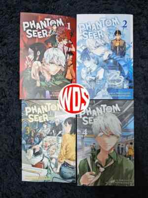 Phantom Seer Manga Vol 1-4 (End) Art by KENTO MATSUURA English Version Comic