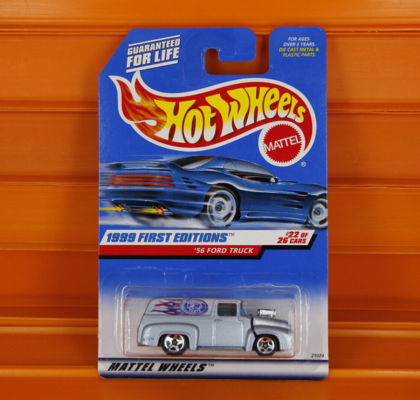 Hot Wheels - 1999 - '56 Ford Truck (F.E. Karte) - First Editions 22/26 - #927-image