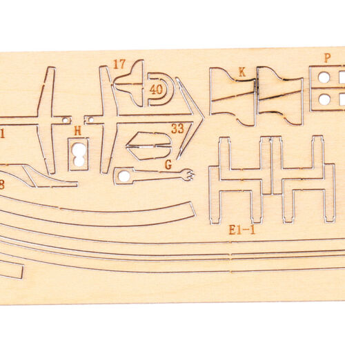1:70 Neuer Hafen Holz Segelboot Modell DIY Kit Schiff Montage Dekora.dp - Bild 7 von 12