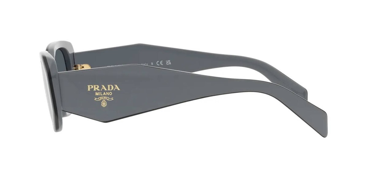 NEW PRADA GREY SUNGLASSES NEW COLLECTION PR17WS 11N09T UNISEX EYEWEAR PR 17WS Prada NEW PR17WS 11N-09T UNISEX SUNGLASSES PRADA SPR 17W  main image 2