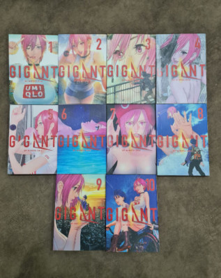 New Set Gigant Manga  by Hiroyu Oku Volume 1-10 (END) English Version Comic DHL