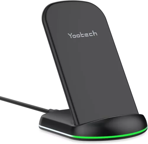 Yootech Wireless Charger, 10W Max Wireless Charging Stand, Compatible with iPhon