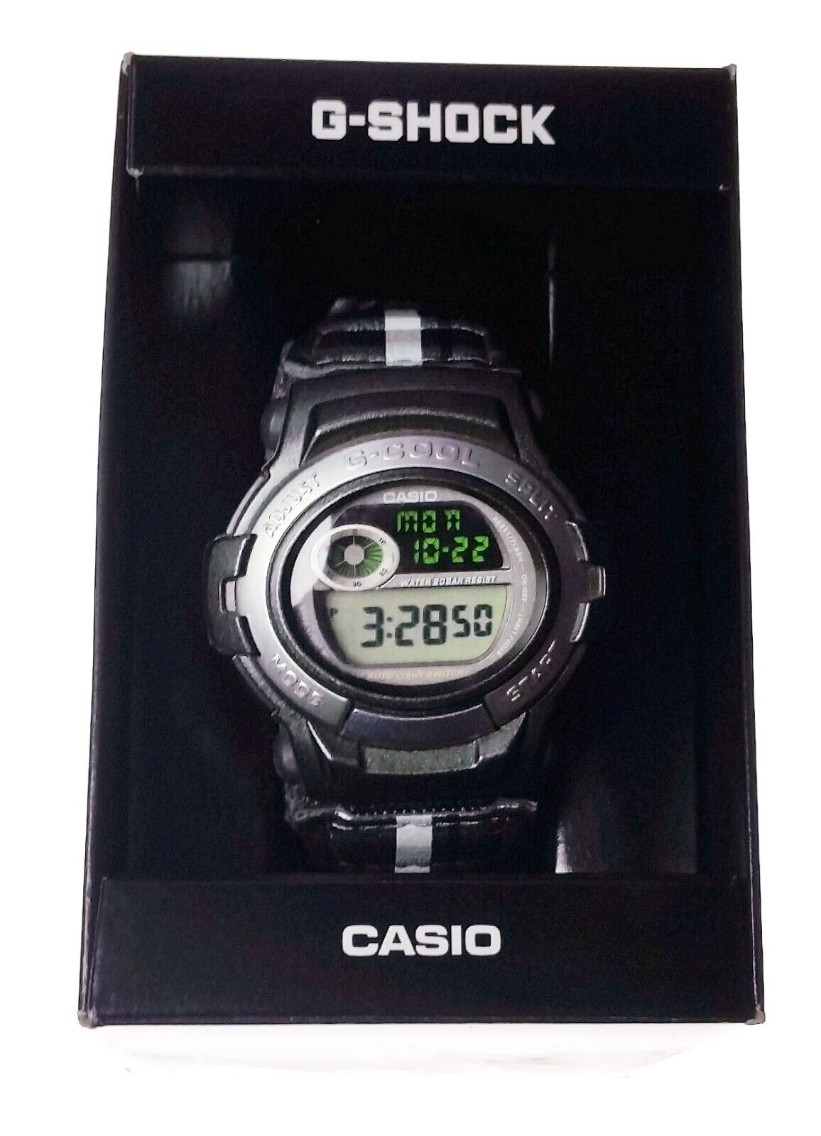 NEW Rare Casio G-Cool G-Shock G-Mix Digital Gray Leather Watch GT 003  Wristwatch