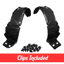 Front Fender Liner Set w/ Clips For 2005-2006 Acura RSX AC1250102 AC1251102