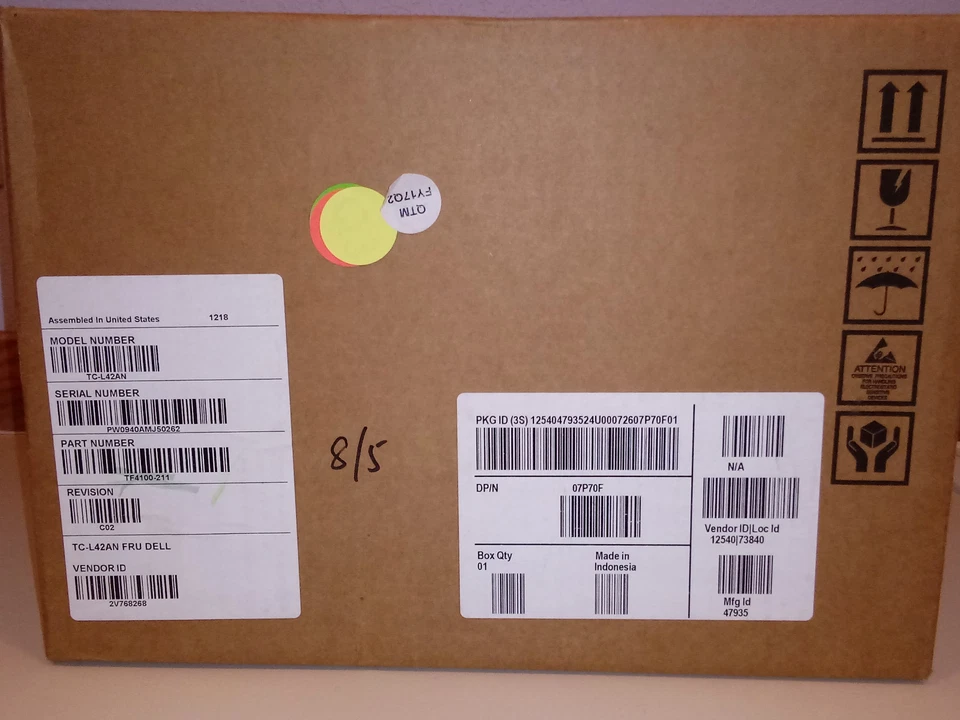 QUANTUM TC-L42AN-BR-B 800/1600 GB LTO-4 SAS TAPE DRIVE TF4100-211 LTO4 - Image 2 of 2