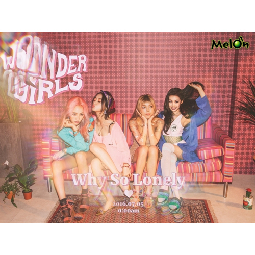 WONDER GIRLS-[WHY SO LONELY] 3rd Single Album CD+55p Photo Book K