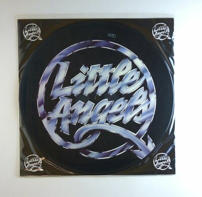 12'' LP - Little Angels - Kicking Up Dust - The Live E.P. - C3034 - Picture Disc