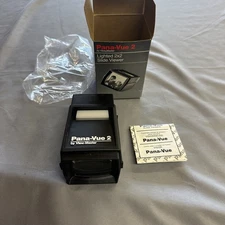 Vintage GAF Pana-Vue Automatic Lighted 2x2 Slide Viewer with box