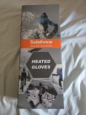 Heated Gloves for Men Women, 2 Rechargeable Battery Packs Electric Heated LARGE
