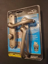 Wright Products VCA112SN Castellan Surface Latch Set Satin Nickel Storm Door New