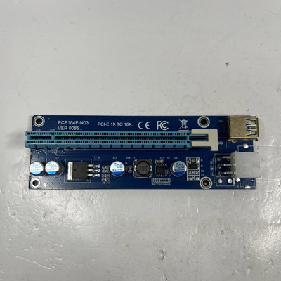 GPU Riser PCE164P-N03 VER009S PCI-E 1X TO 16X ADAPTER