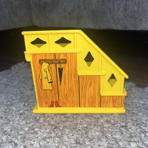 Vintage Little People 952 Play Family House Stairs Replacement Yellow Staircase