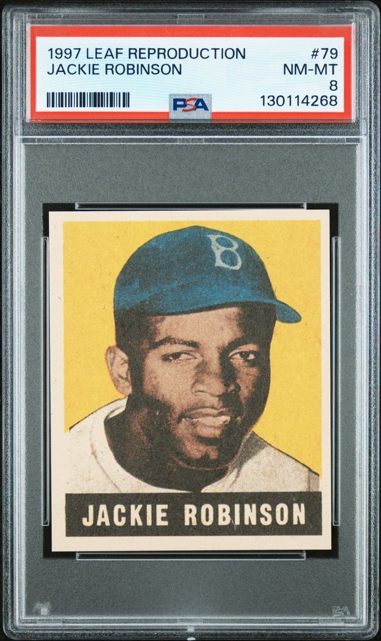 Leaf Jackie Robinson front