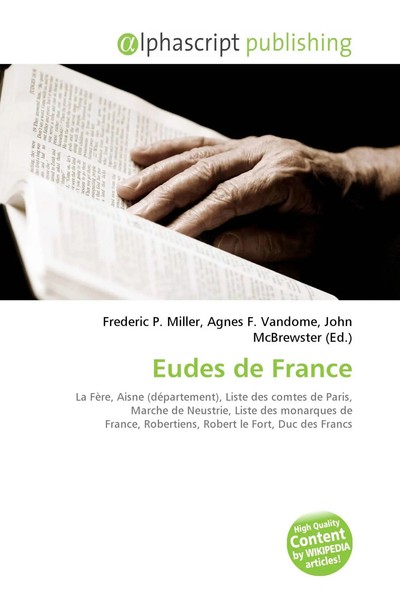 Frederic P. Miller (U. A.) | Eudes De France | Taschenbuch | FranzöSisch (2026)-image