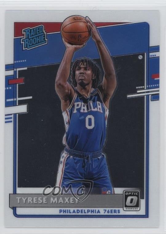 2020-21 Panini Donruss Optic Rated Rookie Tyrese Maxey #171 RC