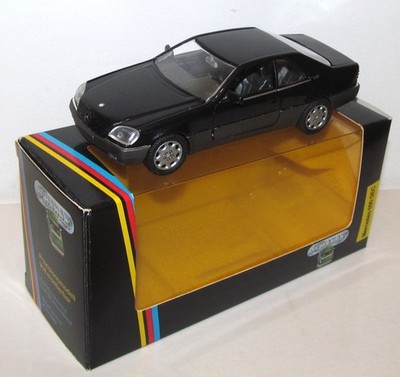 Schabak 1/43 C140 Mercedes-Benz 600 SEC V12 Coupe Metallic Dark Blue Mint in Box
