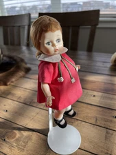 VTG Alexanderkins BKW Wendy” #622-1965 Cotton Dress that Buttons Down The Back