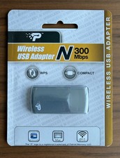 RARE Brand New Patriot Wireless N 300 USB Network Adapter 802.11 b/g/n SEALED