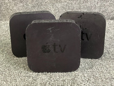 Lot of 3 Apple TV 3rd Generation A1469 8GB HD Media Streamer Used