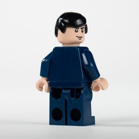 LEGO Batman I Bruce Wayne Blue Suit bat013 From Batcave 7783 2006 (UV PRINTED)