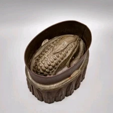 Antique Primitive Metal Food Mold Corn Pattern for Pudding, Cake, Jello, Dessert